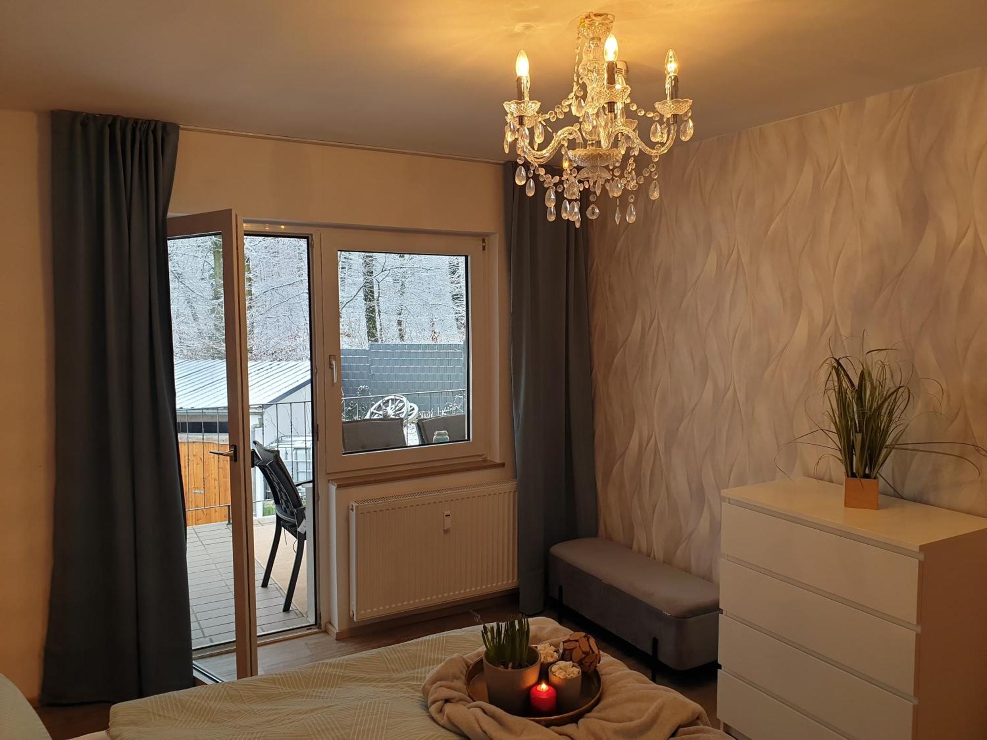 Fewo Winter In Der Villa Waldrand Mit Zwei Balkonen Bad Wünnenberg Dış mekan fotoğraf