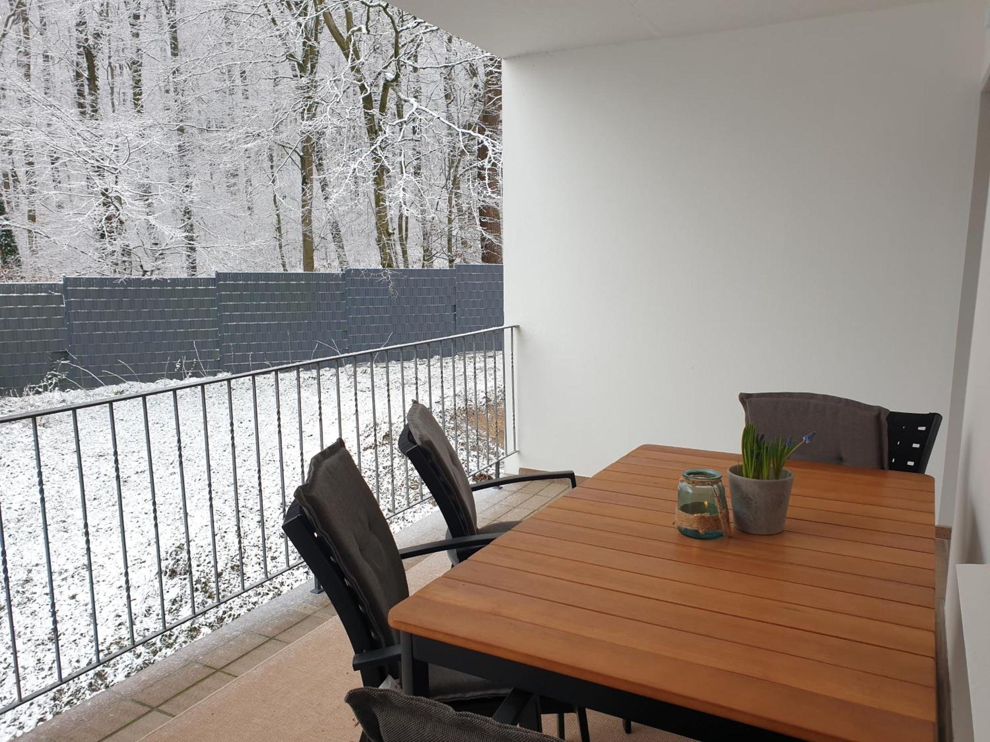 Fewo Winter In Der Villa Waldrand Mit Zwei Balkonen Bad Wünnenberg Dış mekan fotoğraf