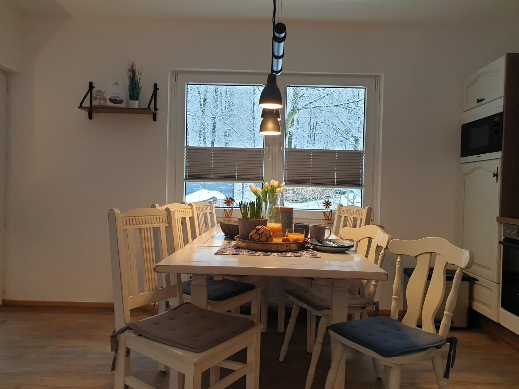 Fewo Winter In Der Villa Waldrand Mit Zwei Balkonen Bad Wünnenberg Dış mekan fotoğraf